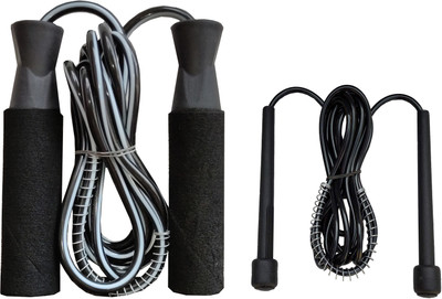 VICTORY Combo Professional Jumping Skipping Ropes for Training,Exercise and Gym Speed Skipping Rope(Length: 295 cm)