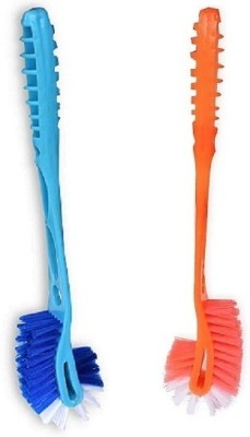 Flipkart SmartBuy Double Side Cleaning Brush with Holder(Multicolor)