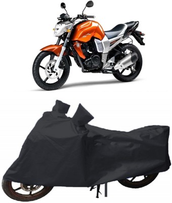 THE REAL ARV Waterproof Two Wheeler Cover for Yamaha(FZ16, Black)