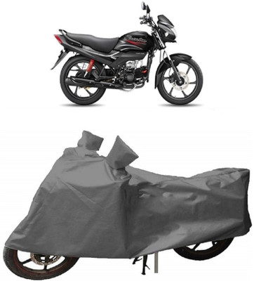 THE REAL ARV Two Wheeler Cover for Hero(Passion Pro, Grey)