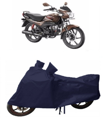 THE REAL ARV Waterproof Two Wheeler Cover for Hero(Passion, Blue)