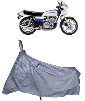 THE RAL ARV Two Wheeler Cover for Suzuki(GS, Silver)