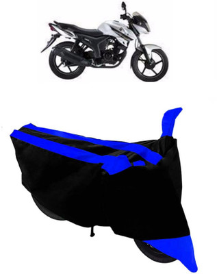 THE REAL ARV Two Wheeler Cover for Yamaha(SZ X, Blue, Black)