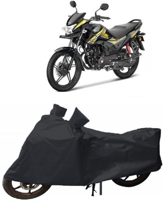 ABORDABLE Waterproof Two Wheeler Cover for Honda(CB Shine, Black)