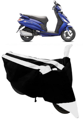 HEMSKAR Two Wheeler Cover for Hero(Maestro Edge, White, Black)