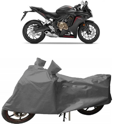 ABORDABLE Waterproof Two Wheeler Cover for Honda(CBR 650F, Grey)