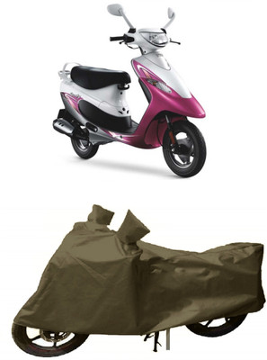 THE REAL ARV Two Wheeler Cover for TVS(Scooty Pep+, Green)