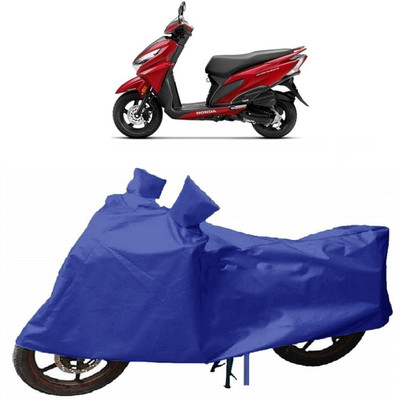THE REAL ARV Two Wheeler Cover for Honda(Grazia, Blue)