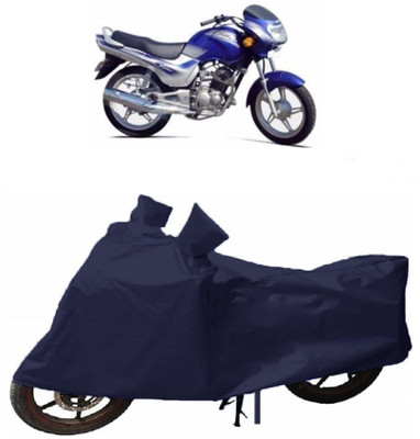 THE REAL ARV Waterproof Two Wheeler Cover for TVS(Victor GLX, Blue)
