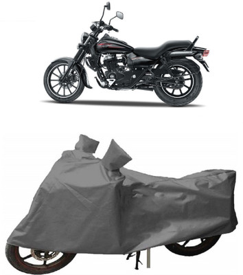 THE REAL ARV Two Wheeler Cover for Bajaj(Avenger 150 Street, Grey)