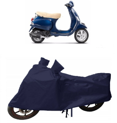 HEMSKAR Two Wheeler Cover for Piaggio(Vespa LX, Blue)