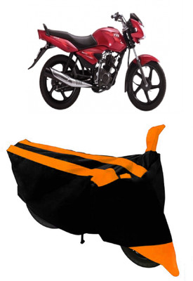 THE REAL ARV Two Wheeler Cover for TVS(Jive, Orange, Black)