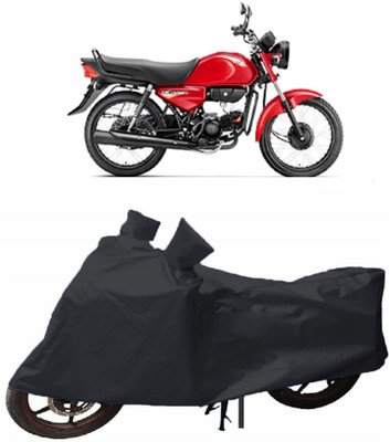 ABORDABLE Waterproof Two Wheeler Cover for Honda(CD deluxe, Black)