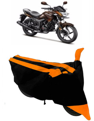 HEMSKAR Waterproof Two Wheeler Cover for Hero(Hunk, Orange, Black)