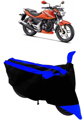THE REAL ARV Two Wheeler Cover for Hero(Xtreme Sports, Blue, Black)