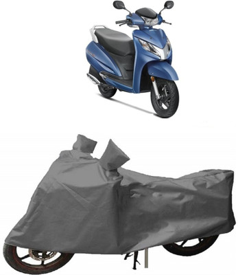 THE REAL ARV Two Wheeler Cover for Honda(Activa, Grey)