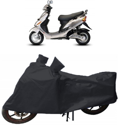 ABORDABLE Waterproof Two Wheeler Cover for Hero(E Sprint, Black)