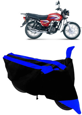 ABORDABLE Two Wheeler Cover for TVS(Max, Blue, Black)