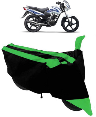 HEMSKAR Waterproof Two Wheeler Cover for TVS(Star Sport, Green, Black)