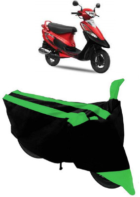 HEMSKAR Two Wheeler Cover for Indus(Yo Spark, Green, Black)