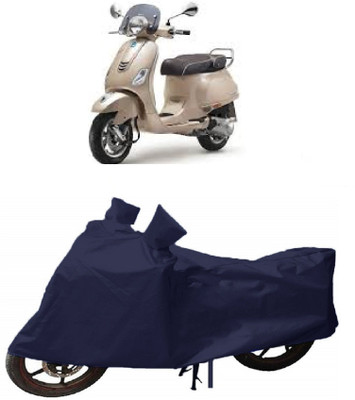 HEMSKAR Two Wheeler Cover for Piaggio(Vespa VXL, Blue)