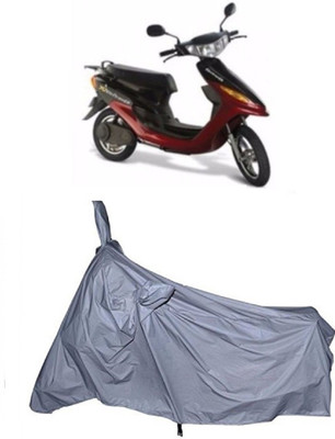 THE RAL ARV Waterproof Two Wheeler Cover for Indus(Yo Electron, Silver)