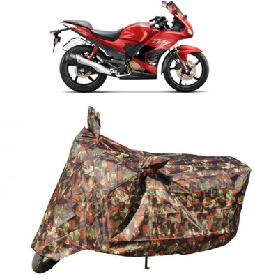 ABORDABLE Two Wheeler Cover for Hero(Karizma ZMR, Multicolor)