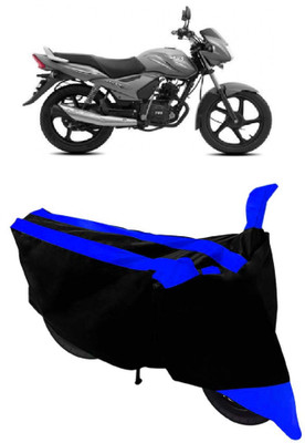 THE REAL ARV Two Wheeler Cover for TVS(Sport, Blue, Black)