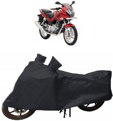 ABORDABLE Waterproof Two Wheeler Cover for Bajaj(Pulsar 220 DTS-i, Black)