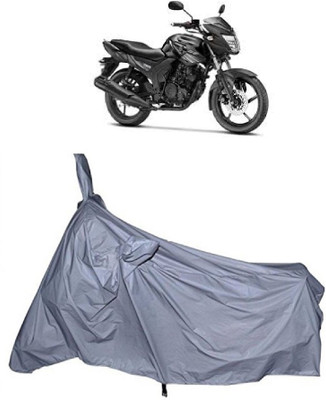 GANPRA Two Wheeler Cover for Yamaha(SZ R, Silver)