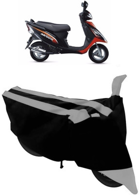 THE REAL ARV Two Wheeler Cover for TVS(Streek, Grey, Black)