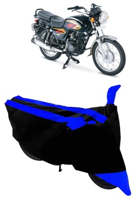 SHOPLINK Waterproof Two Wheeler Cover for TVS(Max 4R, Blue, Black)