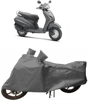 THE REAL ARV Two Wheeler Cover for Honda(Activa 3G, Grey)