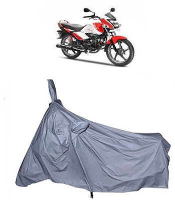 THE RAL ARV Waterproof Two Wheeler Cover for Hero(Splendor I Smart, Silver)