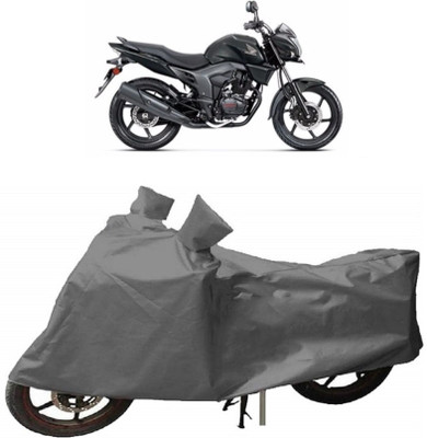 THE REAL ARV Two Wheeler Cover for Honda(Trigger, Grey)