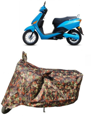ABORDABLE Waterproof Two Wheeler Cover for Hero(Electric Optima, Multicolor)