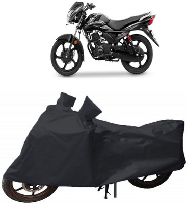 ABORDABLE Waterproof Two Wheeler Cover for TVS(Victor New, Black)