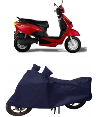 THE RAL ARV Waterproof Two Wheeler Cover for Indus(Yo, Blue)