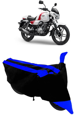 ABORDABLE Waterproof Two Wheeler Cover for Bajaj(V 150, Blue, Black)