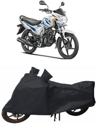 THE RAL ARV Waterproof Two Wheeler Cover for Suzuki(Hayate, Black)