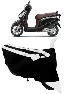 THE REAL ARV Two Wheeler Cover for Honda(Aviator, White, Black)