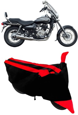 GANPRA Two Wheeler Cover for Bajaj(Avenger 220 Cruise, Black, Red)