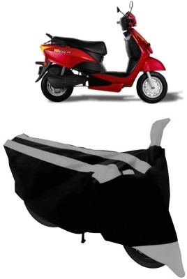 ABORDABLE Waterproof Two Wheeler Cover for Indus(Yo EXL, Grey, Black)