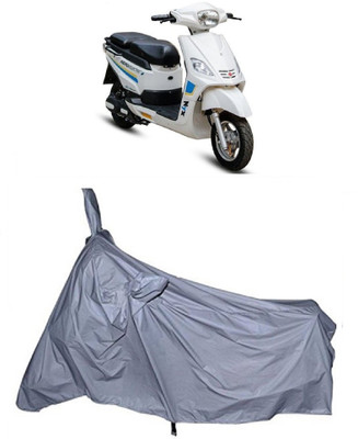 THE RAL ARV Two Wheeler Cover for Hero(Electric, Silver)