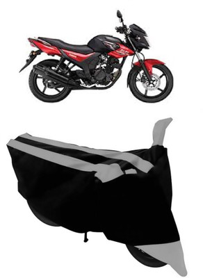 HEMSKAR Two Wheeler Cover for Yamaha(SZ-RR, Grey, Black)