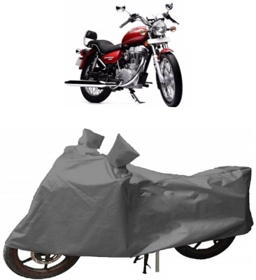 GANPRA Two Wheeler Cover for Royal Enfield(Twin spark, Grey)