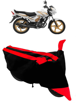 THE REAL ARV Two Wheeler Cover for TVS(Star City, Red, Black)