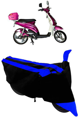 THE RAL ARV Waterproof Two Wheeler Cover for Avon(E Lite, Blue, Black)