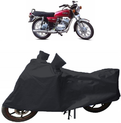 ABORDABLE Two Wheeler Cover for Yamaha(RX 100, Black)