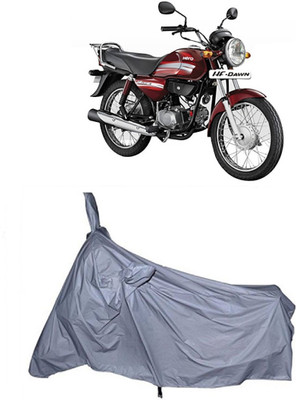 THE RAL ARV Waterproof Two Wheeler Cover for Hero(HF Dawn, Silver)